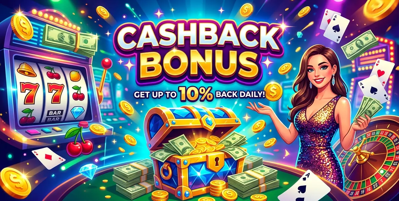 Slotastic cashback bonus